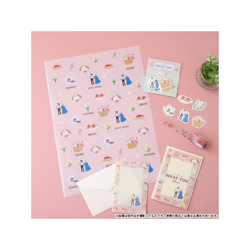 Archivadores - Carpeta A4 Break Time - Flores El castillo ambulante