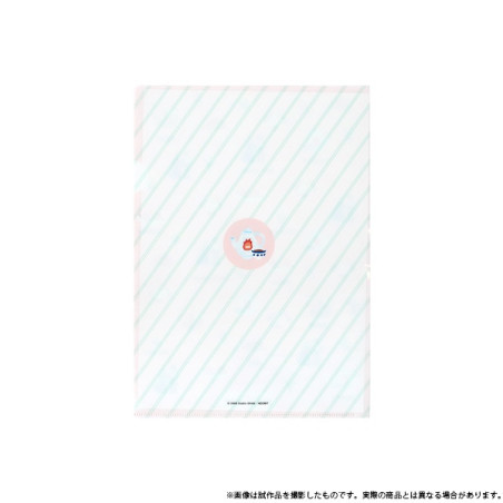 Storage - Clear File A4 Break Time Flowers - Howl's Moving Castle