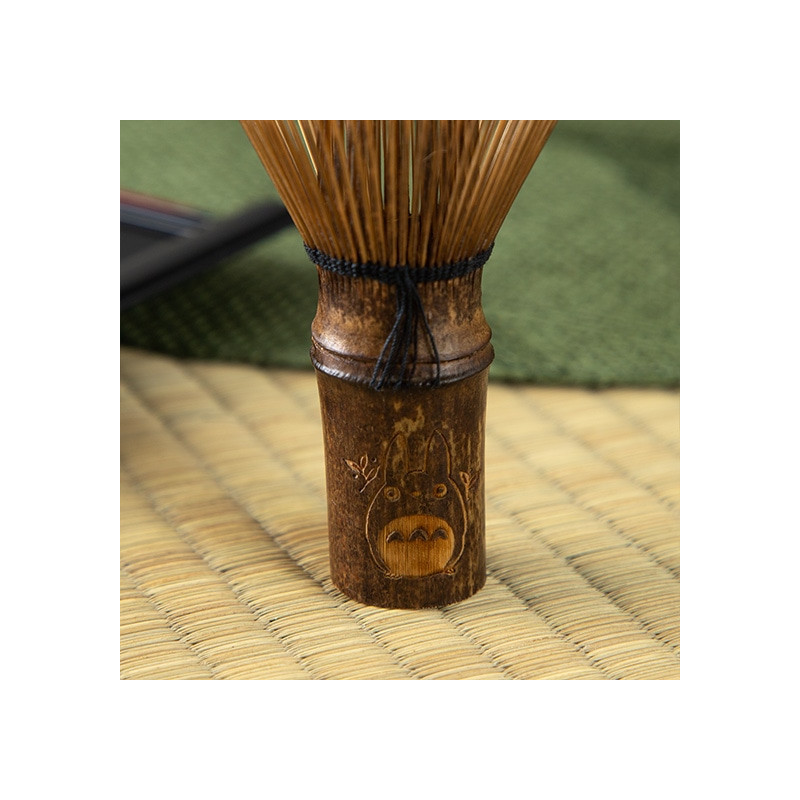 Porcelaine japonaise - Bol à matcha et fouet Akahada-yaki - Mon voisin Totoro