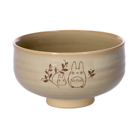 Japanese Porcelain - Akahada-yaki Matcha Tea Bowl & Whisk - My Neighbor Totoro