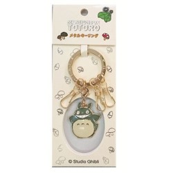 Porte-Clés - Porte-Clés Métal Totoro Gris Sourire – Mon Voisin Totoro