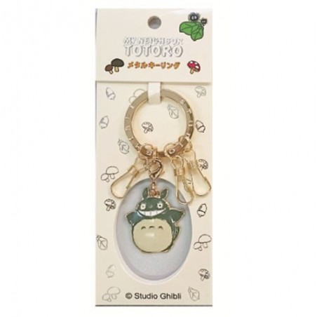 Keychains - Metal Key Holder Big Totoro Smile - My Neighbor Totoro