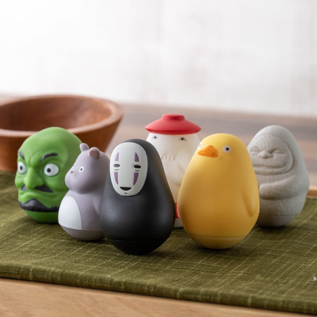 Figurines - Pose Collection Assort. of 6 Roly-poly figurines - Spirited Away