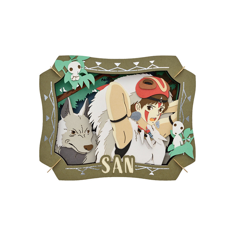 Paper Theater San - Princess Mononoke
