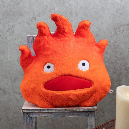 Peluches Classiques - Peluche géante Calcifer - Le Château Ambulant