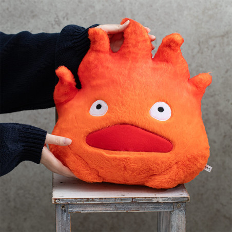 Peluches Classiques - Peluche géante Calcifer - Le Château Ambulant