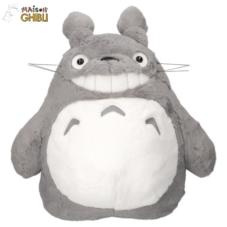 Peluches Classiques - Peluche Funwari Totoro Gris L - Mon Voisin Totoro
