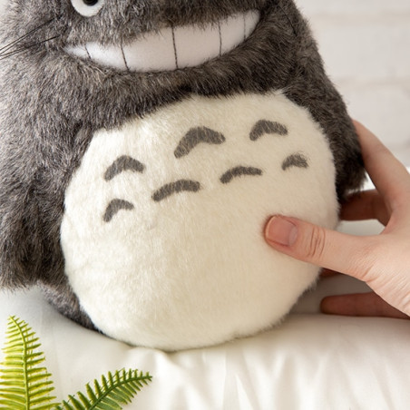 Peluches Classiques - Peluche Acrylique Totoro Gris souriant M - Mon Voisin Totoro