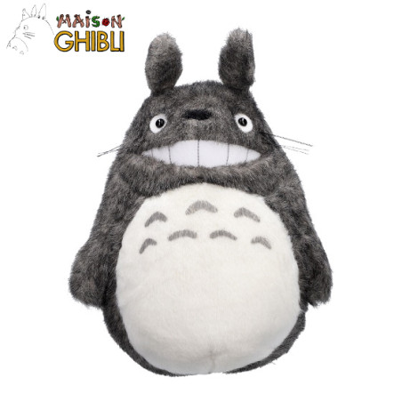 Peluches Classiques - Peluche Acrylique Totoro Gris souriant M - Mon Voisin Totoro