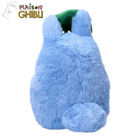 Nakayoshi Plush - Nakayoshi Plush Medium Totoro with leaf - My Neighbor Totoro