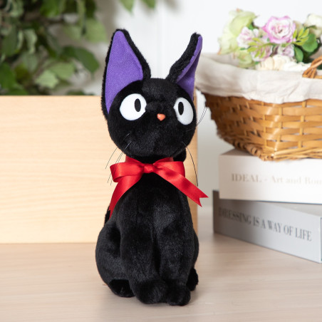 Peluches Classiques - Peluche Jiji assise M - Kiki la petite sorcière