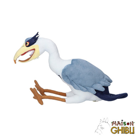 Classic Plush - Grey Heron Plush - The Boy and the Heron