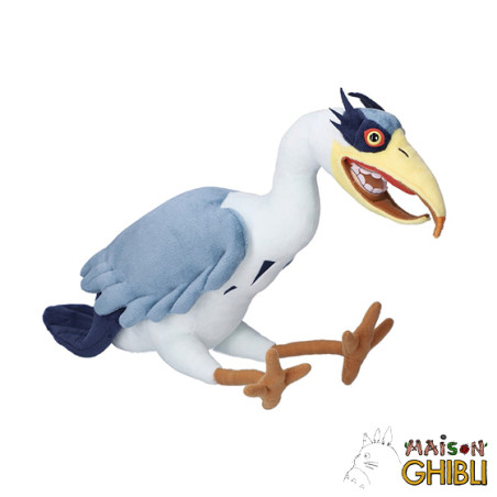 Classic Plush - Grey Heron Plush - The Boy and the Heron
