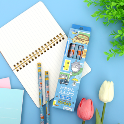 Writing - Set of 12 2B Pencils Vehicles - My Neighbor Totoro