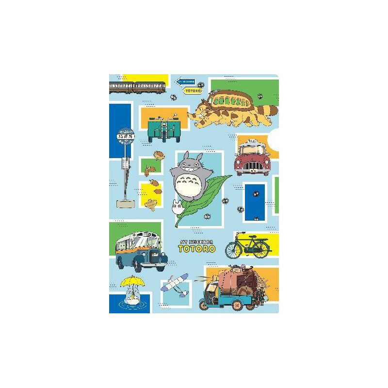 Classement - Chemise A4 Véhicules - Mon voisin Totoro