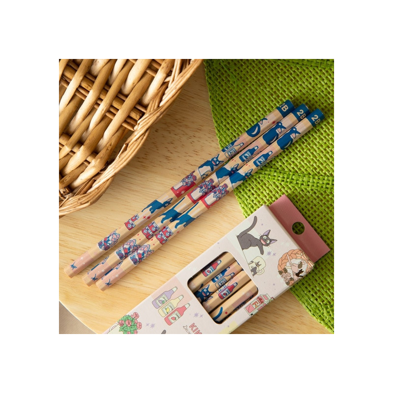 Writing - Set of 12 2B Pencils Jiji & Kiki Shopping - Kiki's Delivery Service