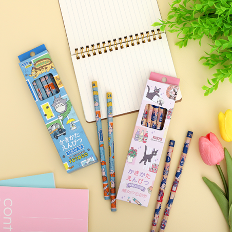 Writing - Set of 12 2B Pencils Jiji & Kiki Shopping - Kiki's Delivery Service