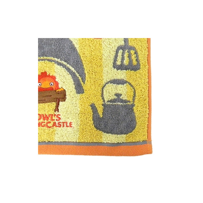 Linge de maison - Mini Serviette Cuisine de Calcifer 34x36 cm - Le Château ambulant