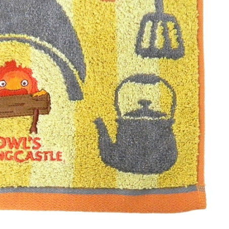 Household linen - Mini Towel Calcifer’s Kitchen 34x36 cm - Howl's Moving Castle