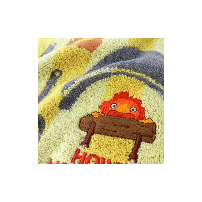 Linge de maison - Mini Serviette Cuisine de Calcifer 34x36 cm - Le Château ambulant