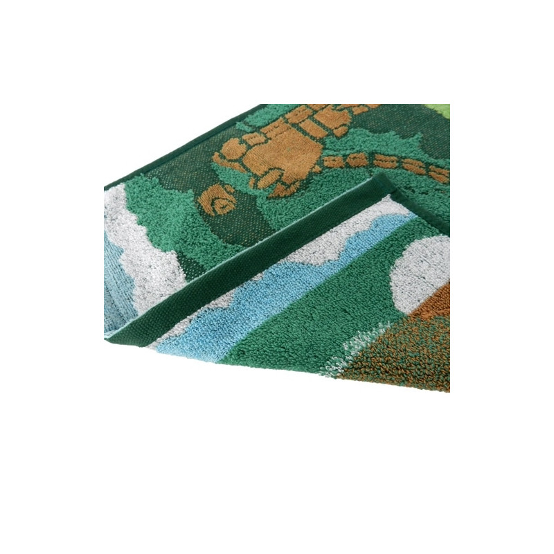 Linge de maison - Mini Serviette Robot Jardinier 34x36 cm - Le Château dans le ciel