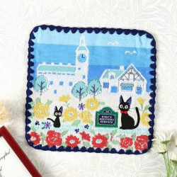 Household linen - Mini Towel Streets of Paris 25x25 cm - Kiki's Delivery Service