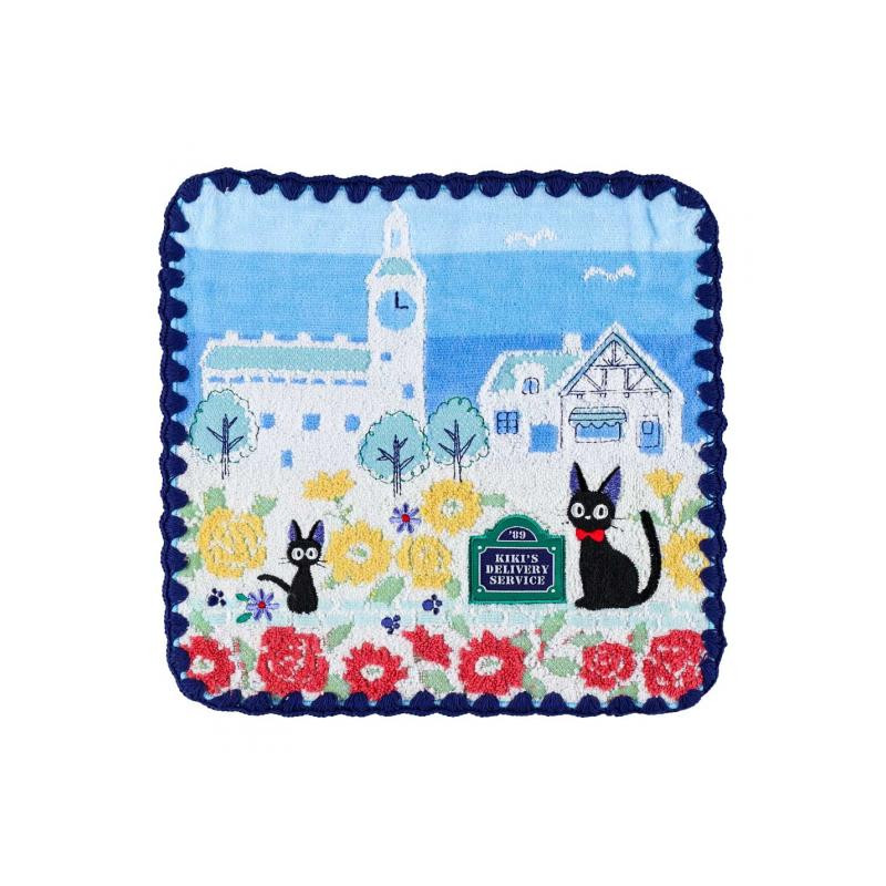 Household linen - Mini Towel Streets of Paris 25x25 cm - Kiki's Delivery Service