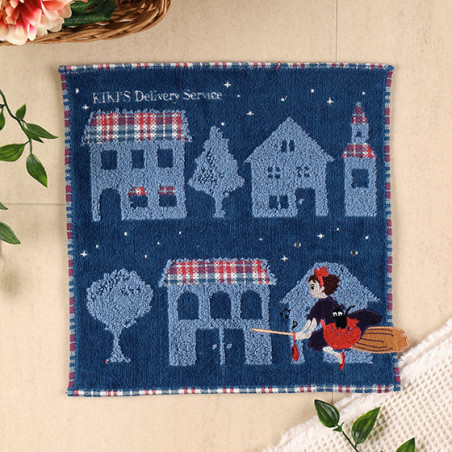 Household linen - Mini Towel The Night of Departure 25x25 cm - Kiki's Delivery Service