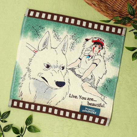 Household linen - Mini Towel Celluloid San - Princess Mononoke