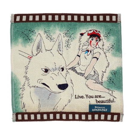 Household linen - Mini Towel Celluloid San - Princess Mononoke