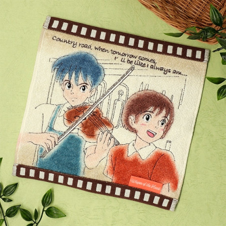 Household linen - Mini Towel Celluloid Shizuku & Seiji - Whisper of the Heart