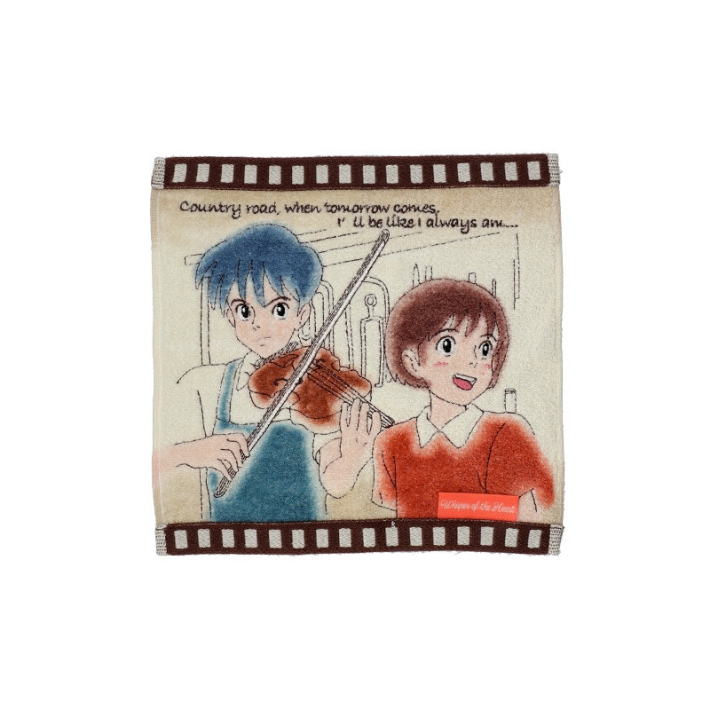Household linen - Mini Towel Celluloid Shizuku & Seiji - Whisper of the Heart