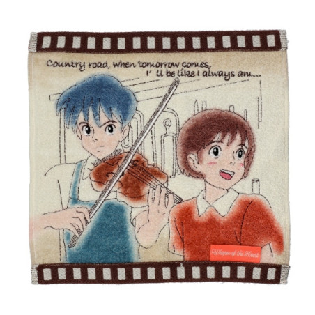 Household linen - Mini Towel Celluloid Shizuku & Seiji - Whisper of the Heart