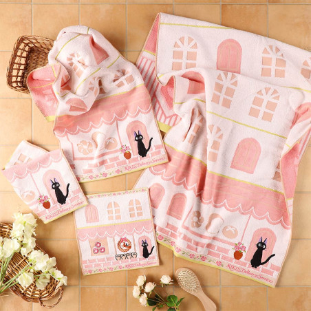 Household linen - Mini Towel Jiji Street corner 25x25 cm - Kiki's Delivery Service
