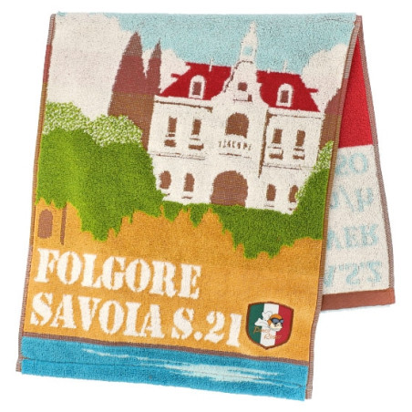 Household linen - Towel Savoia S.21 34x80 cm - Porco Rosso