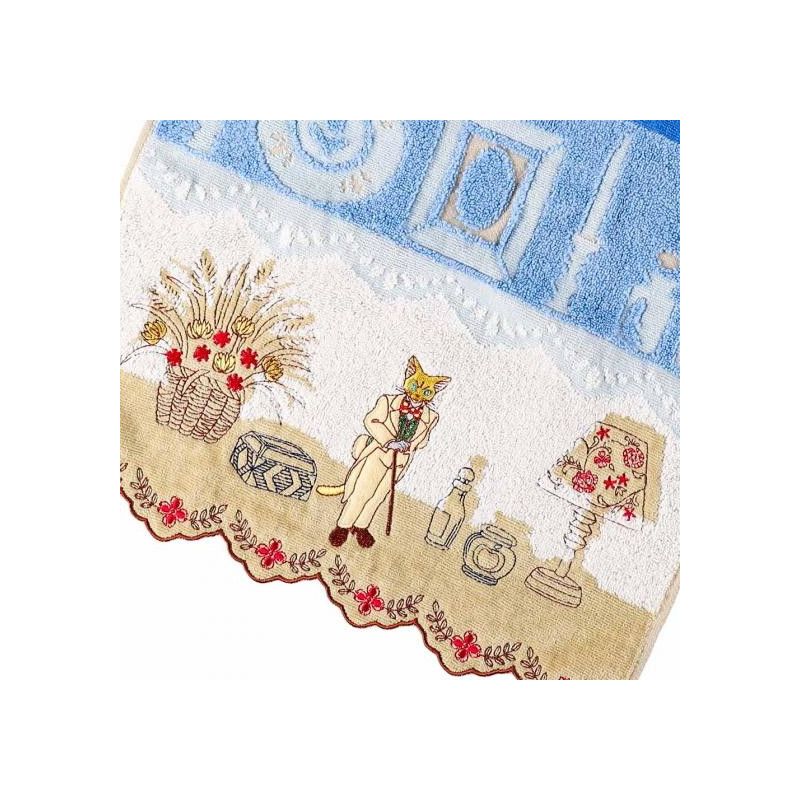 Linge de maison - Serviette Baron Brocanteur 34x80 cm - Si tu tends l'oreille