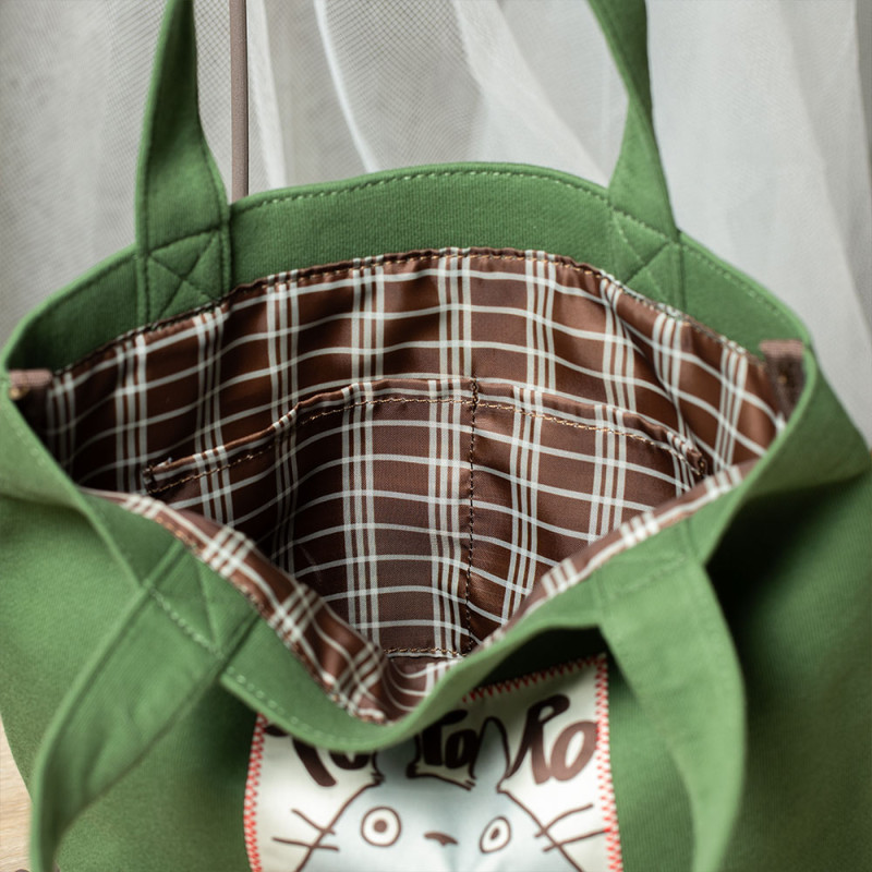 Bolsos - Totoro Tote bag Verde otoñal - Mi vecino Totoro