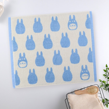 Linge de maison - Tapis de Bain Silhouette Totoro Bleu 50x60 cm - Mon Voisin Totoro