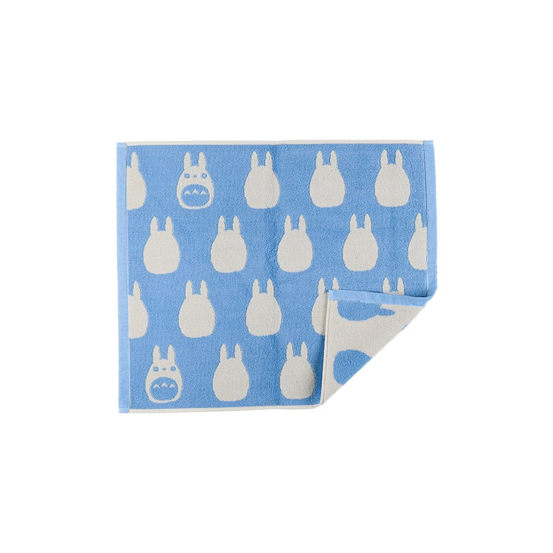 Linge de maison - Tapis de Bain Silhouette Totoro Bleu 50x60 cm - Mon Voisin Totoro