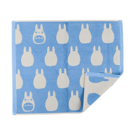 Linge de maison - Tapis de Bain Silhouette Totoro Bleu 50x60 cm - Mon Voisin Totoro