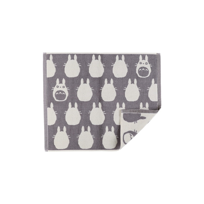 Ropa de hogar - Alfombra de baño Silueta Totoro Gris 50x60 cm - Mi vecino Totoro
