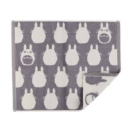 Linge de maison - Tapis de Bain Silhouette Totoro Gris 50x60 cm - Mon Voisin Totoro