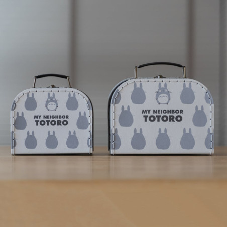 Sacs - Valisette M Silhouette Totoro Gris - Mon Voisin Totoro