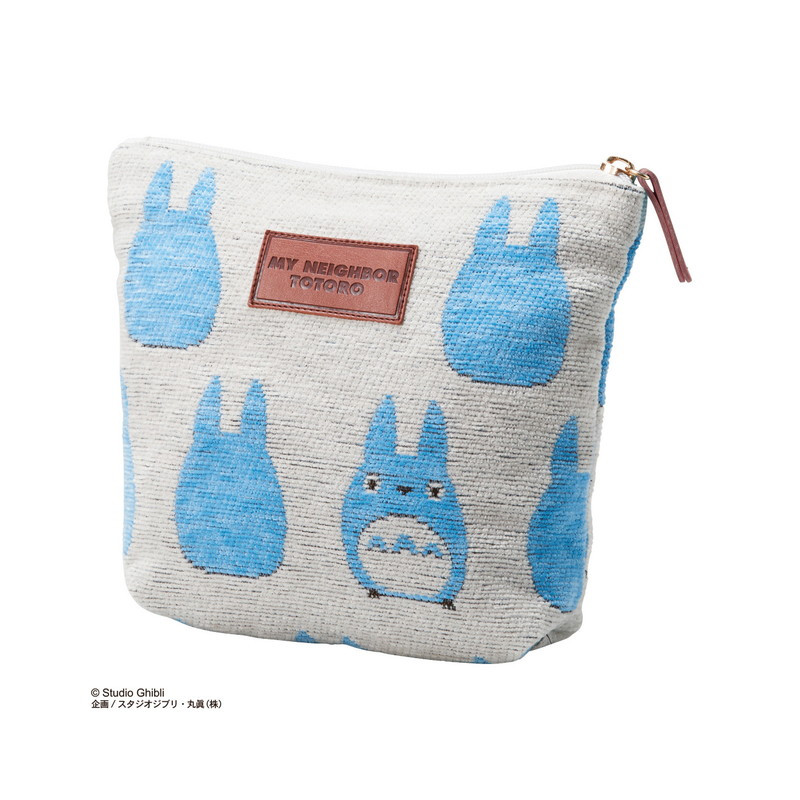 Accessoires - Pochette Silhouette Totoro Bleu - Mon Voisin Totoro