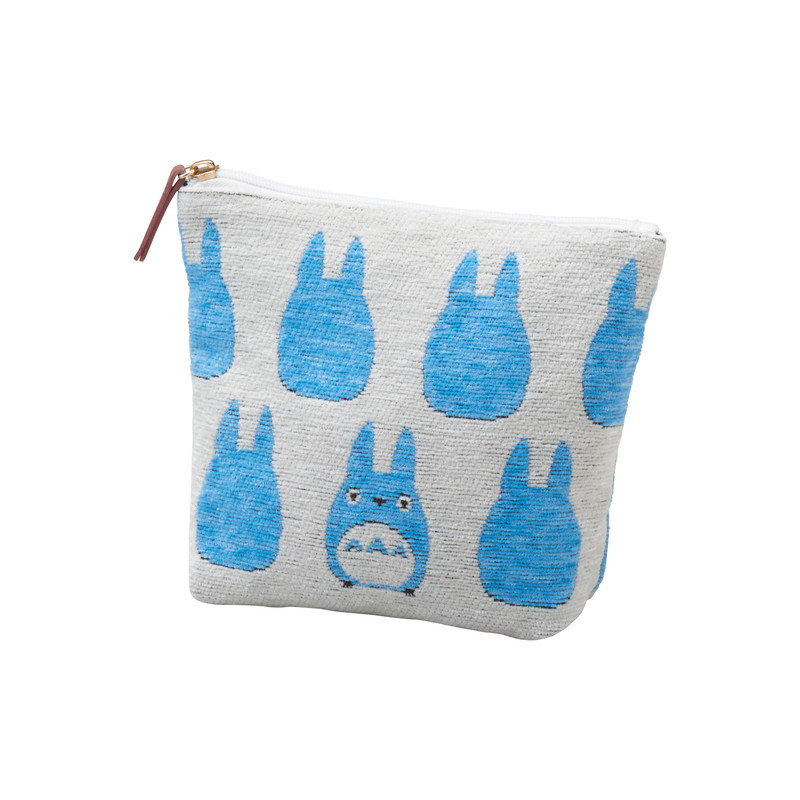Accessoires - Pochette Silhouette Totoro Bleu - Mon Voisin Totoro