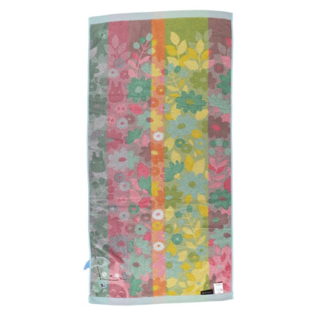 Household linen - Large Bath Towel Totoro Flower Fields 60x120 cm - My Neighbor Totoro