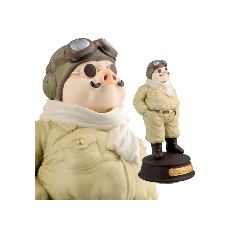 Boites à musiques - Boîte à Musique Marco dans sa tenue d’aviateur - Porco Rosso