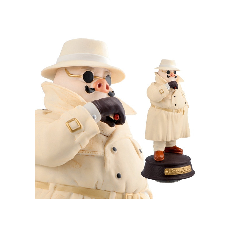 Music Boxes - Music Box Marco in trench coat - Porco Rosso