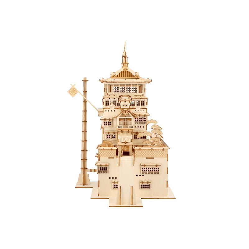 Models - Wooden Craft Kit Kigumi Aburaya - Spirited Away