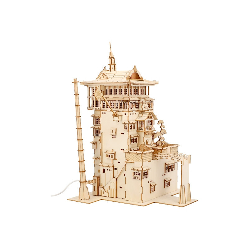 Models - Wooden Craft Kit Kigumi Aburaya - Spirited Away